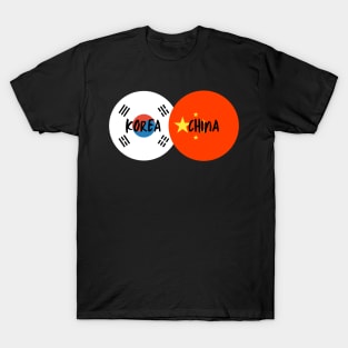 Korean Chinese - Korea, China T-Shirt